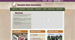 Desktop Screenshot of mennonitehome.org